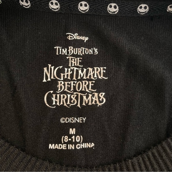 Disney’s the nightmare before Christmas black and purple nightgown sleep shirt - Picture 5 of 9